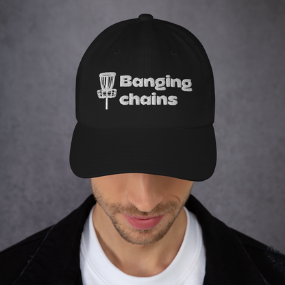 Banging Chains Disc Golf Dad hat - NicedNation Disc Golf Hat