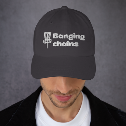 Banging Chains Disc Golf Dad hat - NicedNation Disc Golf Hat